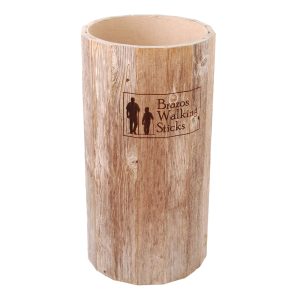 MABIS HEALTHCARE Brazos™ Round Barnwood Display Stand 512-3000-1018