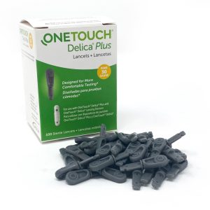 LIFESCAN OneTouch® Delica® Plus Lancets, 30 Gauge 02401103