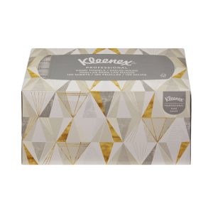 KIMBERLY CLARK Kleenex® 1-Ply Guest Towel Pop-Up Box, 120 per Box 01701