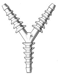 Busse Hospital Disposables Tubing Connector 509