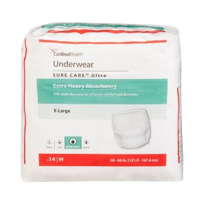 CARDINAL Sure Care™ Ultra Extra Heavy Absorbent Underwear, Extra Large 1455