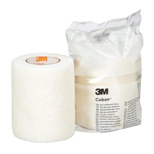 SOLVENTUM CORPORATION 3M™ Coban™ Self-adherent Closure Cohesive Bandage, 3 Inch x 5 Yard 1583W