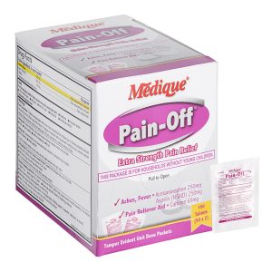 MEDIQUE PRODUCTS Pain-Off® Acetaminophen / Aspirin / Caffeine Pain Relief 22833
