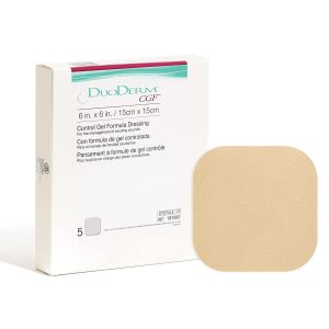CONVATEC DuoDerm® CGF® Hydrocolloid Dressing, 6 x 6 inch 187661