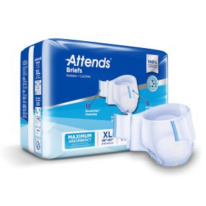 ATTENDS HEALTHCARE PRODUCTS Attends® Heavy Absorbency Briefs, Extra Large DDA40