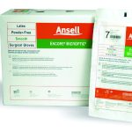 ANSELL Encore® Latex Micro Surgical Glove, Size 5.5, Brown 5787000