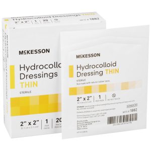 MCKESSON BRAND McKesson Hydrocolloid Dressing, 2 x 2 Inch 1882