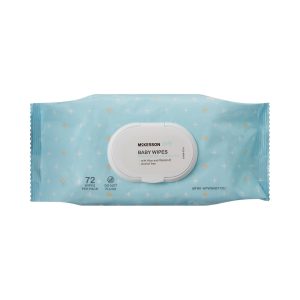 MCKESSON BRAND McKesson Unscented Baby Wipe, Soft Pack WPWBABY72U
