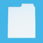 Health Care Logistics Punch Card Divider 6215-01