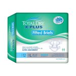 SECURE PERSONAL CARE PRODUCTS Total Dry™ X-Plus Ultra Absorbent Incontinence Brief, Large SPC97034