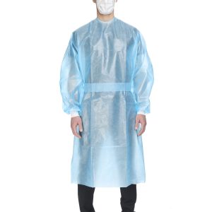MCKESSON BRAND McKesson Full Back Chemotherapy Procedure Gown, Extra Large 16-55KVX