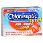MEDTECH LABORATORIES Chloraseptic® Total Sore Throat + Cough Lozenges Wild Cherry 67811201511