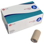 DYNAREX Sensi-Wrap Self-adherent Closure Cohesive Bandage, 4 Inch x 5 Yard 3190