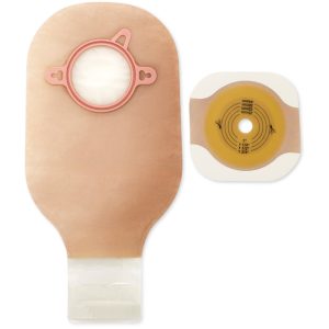 HOLLISTER New Image™ Two-Piece Ultra Clear Ostomy Pouch, Cut to Fit Stomas up 44mm 19603