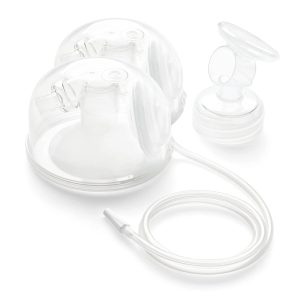MOTHER'S MILK INC SpeCtra® 28-mm CaraCups Wearable Milk Collection Kit for SpeCtra Breast Pumps MM012238