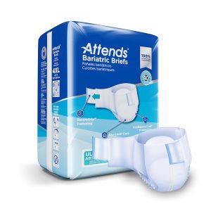 ATTENDS HEALTHCARE PRODUCTS Attends® Bariatric Briefs, 4X-Large DD60
