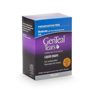 ALCON GenTeal® Tears Lubricant Eye Drops Single-Use Vials 00065806301