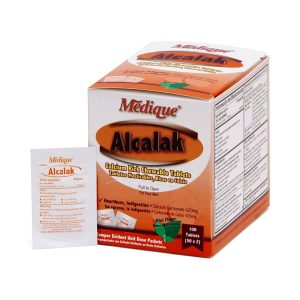 MEDIQUE PRODUCTS Alcalak 420 mg Strength Antacid Chewable Tablets 10113