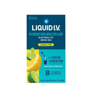 THE LIV GROUP INC Liquid I.V. Hydration Multiplier Electrolyte Drink Mix, Lemon Lime LVM-6001