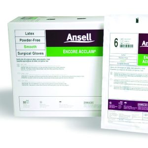ANSELL Encore® Latex Acclaim Surgical Glove, Size 8, Ivory 5795005
