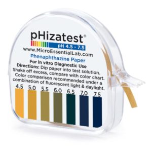 MICRO ESSENTIALS Hydrion® pH Paper in Dispenser, 4.5 to 7.5 934
