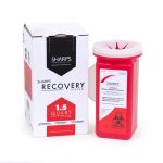 SHARPS COMPLIANCE Sharps Recovery System™ Mailback Sharps Container, 1.5 Quart 10150-012