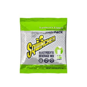 KENT PRECISION FOODS Sqwincher® Powder Pack® Lemon-Lime Electrolyte Replenishment Drink Mix 159016008