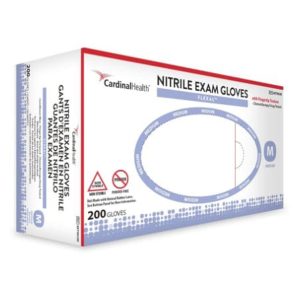 CARDINAL Flexal™ Nitrile Exam Glove, Medium, Blue 88TN03M