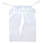 ELKAY PLASTICS LK® Polyethylene Pull-Tite Drawstring Bag, 2 Mil, 12 x 18 Inch DS21218