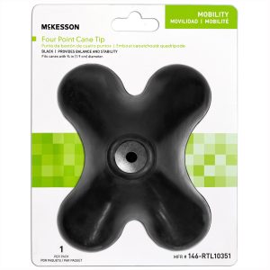 MCKESSON BRAND McKesson Four-Point Cane Tip 146-RTL10351
