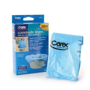 APEX-CAREX HEALTHCARE Carex® Commode Liner, 14 x 14 Inch FGP70900 0000
