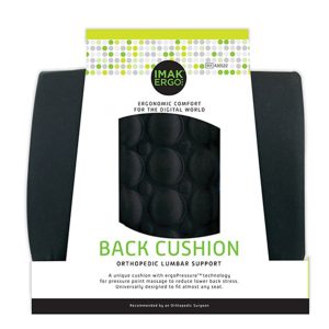 BROWNMED IMAK® Foam Ergo Lumbar Cushion, 13.5 x 4 x 13.8 Inch A30122