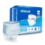 ATTENDS HEALTHCARE PRODUCTS Attends® Care Adult Absorbent Underwear, Heavy Absorbency, Large, White APV30100