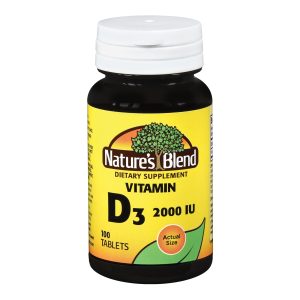NATIONAL VITAMIN COMPANY Nature's Blend Vitamin D-3 Supplement 54629041120