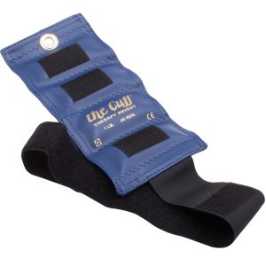FABRICATION ENTERPRISES Cuff® Original Ankle & Wrist Weight, Blue, 1 lb. 10-0203