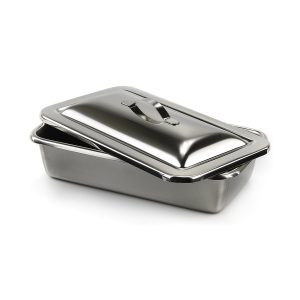 MCKESSON BRAND McKesson Instrument Tray, Strap Handle, 8-7/8 Inches 63-4255