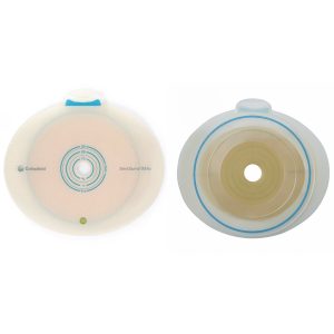 COLOPLAST SenSura® Mio Flex Flat Ostomy Barrier, Trim to Fit 10 – 33 mm, Green Match 10551