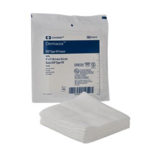 CARDINAL Dermacea™ Sterile USP Type VII Gauze Sponge, 3 x 3 Inch, 12-Ply 441208