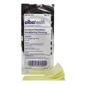 DUKAL Xeroform™ Petrolatum Impregnated Dressing, 5 x 9 Inch 213