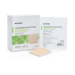 MCKESSON BRAND McKesson Silicone Gel Adhesive without Border Silicone Foam Dressing, 3 x 3 Inch 4862