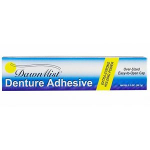 DONOVAN INDUSTRIES DawnMist Denture Adhesive Cream, 2-ounce Tube DA2