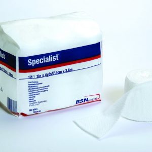 BSN MEDICAL Specialist® White Cotton / Rayon Undercast Cast Padding, 2 Inch x 4 Yard 9062