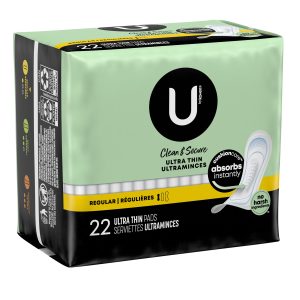 KIMBERLY CLARK U by Kotex® Security® Ultra Thin Pad, Regular Absorbency 03904