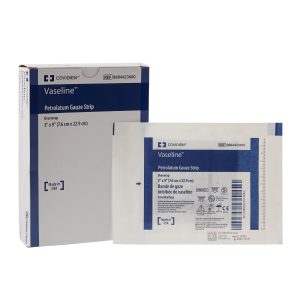 CARDINAL Vaseline® Petrolatum Impregnated Dressing, 3 x 9 Inch 8884423600