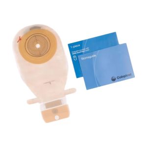 COLOPLAST Assura® One-Piece Transparent Colostomy Pouch, 10 – 76 mm Stomas 11005