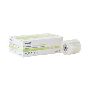 MCKESSON BRAND McKesson Silicone Medical Tape, 2 Inch x 5-1/2 Yard, Transparent 16-48420