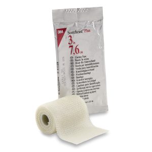 SOLVENTUM CORPORATION 3M™ Scotchcast™ Plus White Cast Tape, 3 Inch x 4 Yard 82003