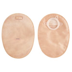 CONVATEC Natura®+ Two-Piece Closed End Opaque Ostomy Pouch, Pre-cut to Fit 57mm Stomas 421683