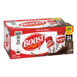 NESTLE HEALTHCARE NUTRITION Boost® Original Chocolate Balanced Nutritional Drink, 8-ounce bottle 00041679481202