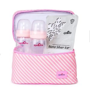 MOTHER'S MILK INC SpeCtra® Milk Cooler Kit, Pink MM011565